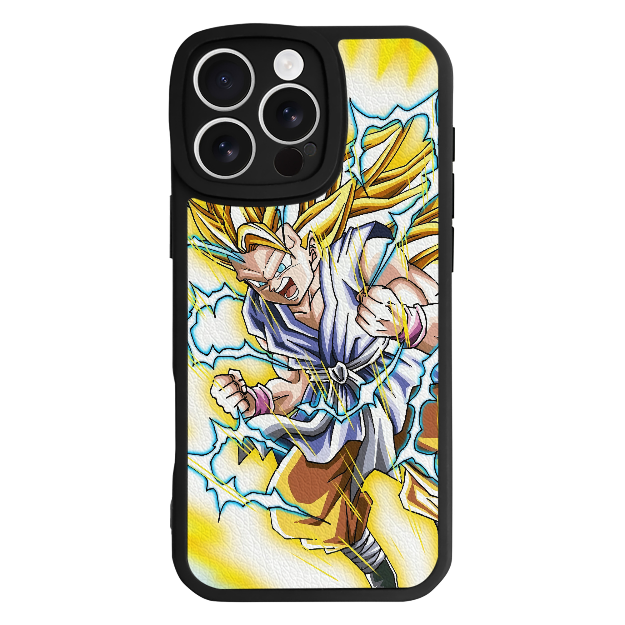 （画像用） ドラゴンボール DRAGON BALL 【iPhone 16シリーズ対応】シリコンスマホケース（レザー調） 材質：シリコン